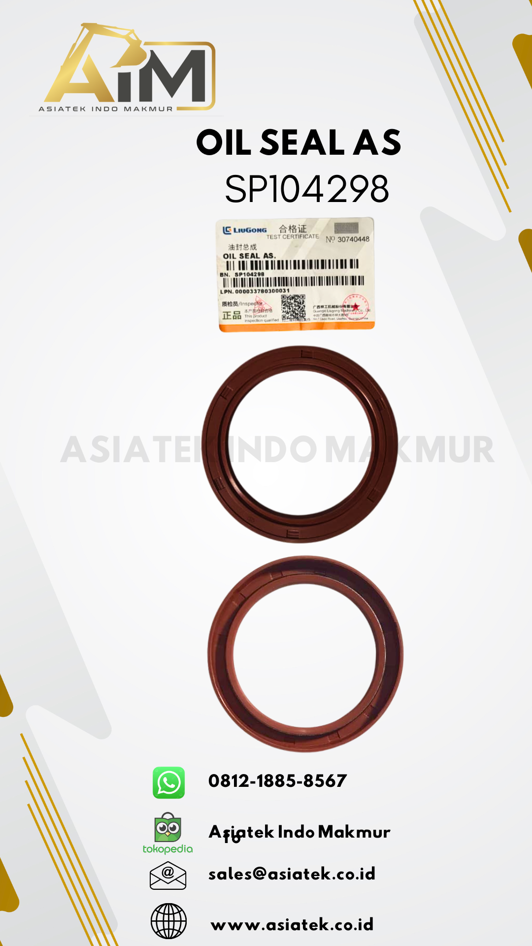 OIL SEAL AS (SP104298)
